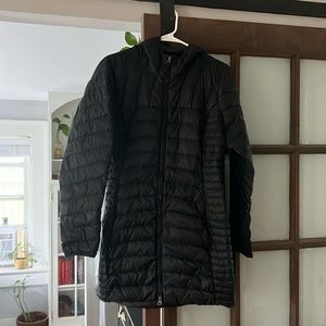 Long puffer jacket
